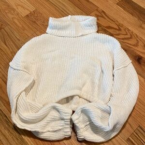 Cropped sweater